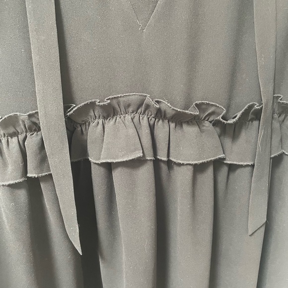 ASOS Pretty Lavish Smock Ruffle Mini Dress - Picture 5 of 8